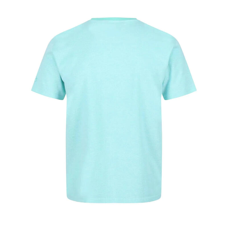 Camiseta Caelum de Pique para Hombre Verde Ópalo