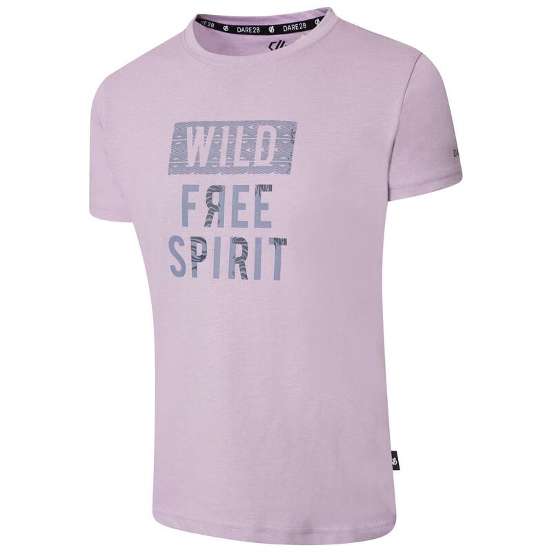 Kinderen/Kinderen Go Beyond Grafisch Tshirt met Print (Lupine lavendel)