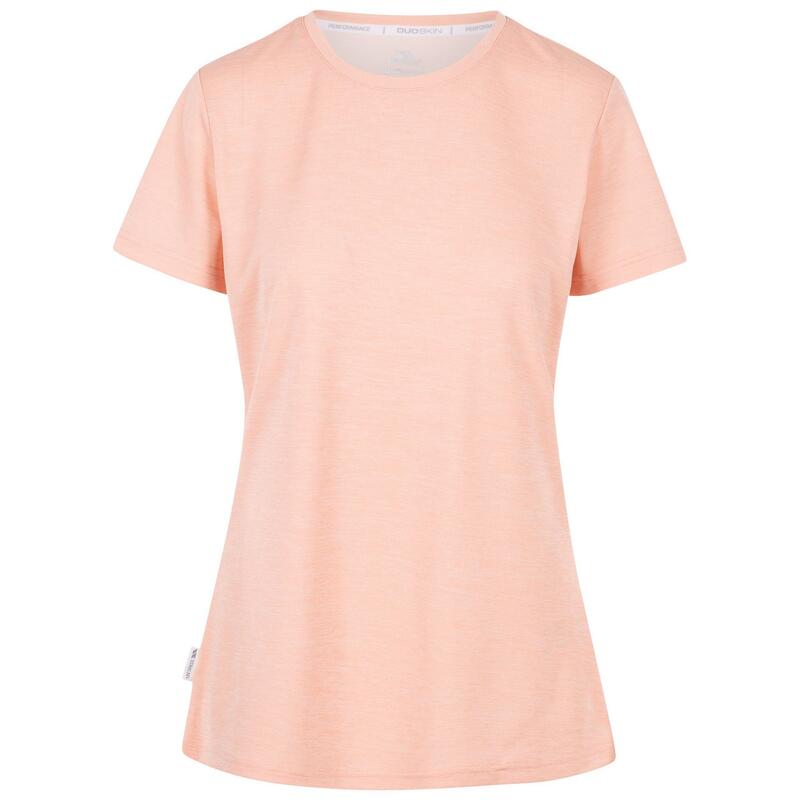 Camiseta Pardon para Mujer Rosa Neblina