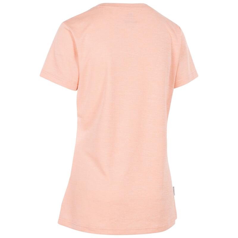 Camiseta Pardon para Mujer Rosa Neblina