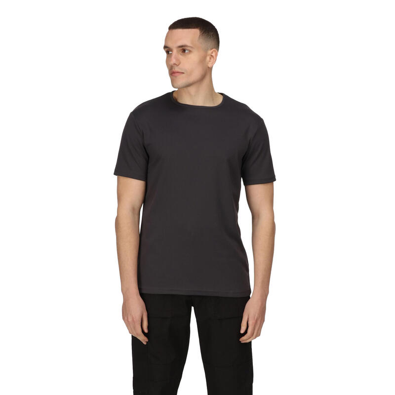 Camiseta Pro Reflectante para Hombre Gris Seal