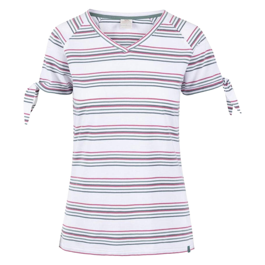 Womens/Ladies Fernie TShirt (Multicoloured Stripe)