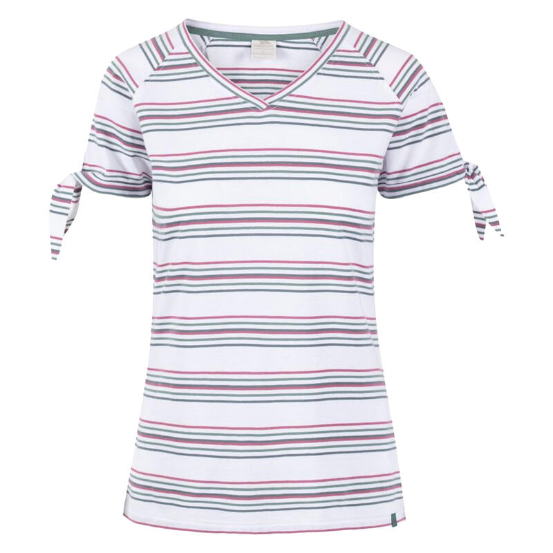 T-Shirt Fernie Mulher Multicolorido Linhas