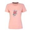 Tshirt GROW WITH THE FLOW Femme (Rose abricot pâle)