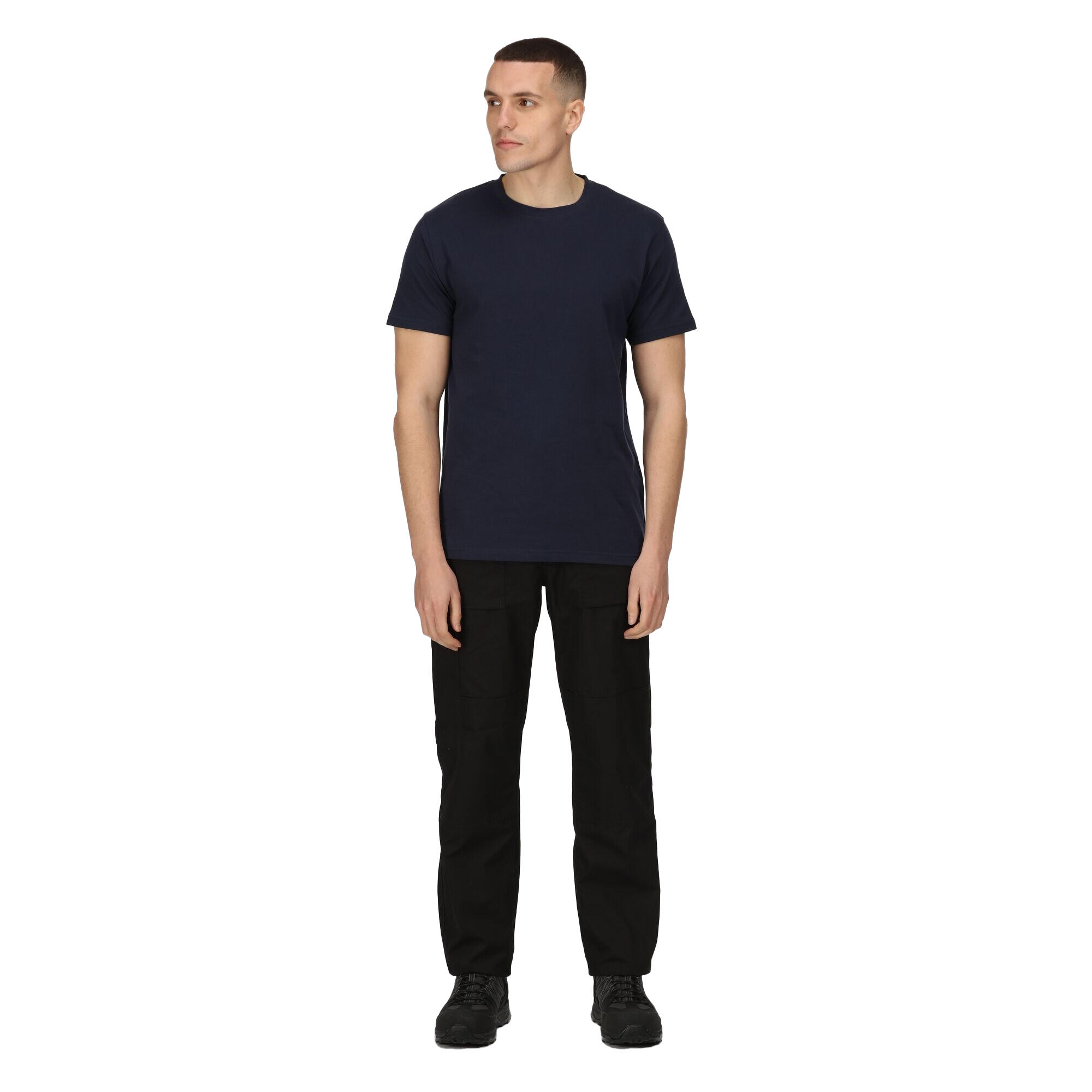 Mens Pro Cotton Soft Touch TShirt (Navy) 4/5