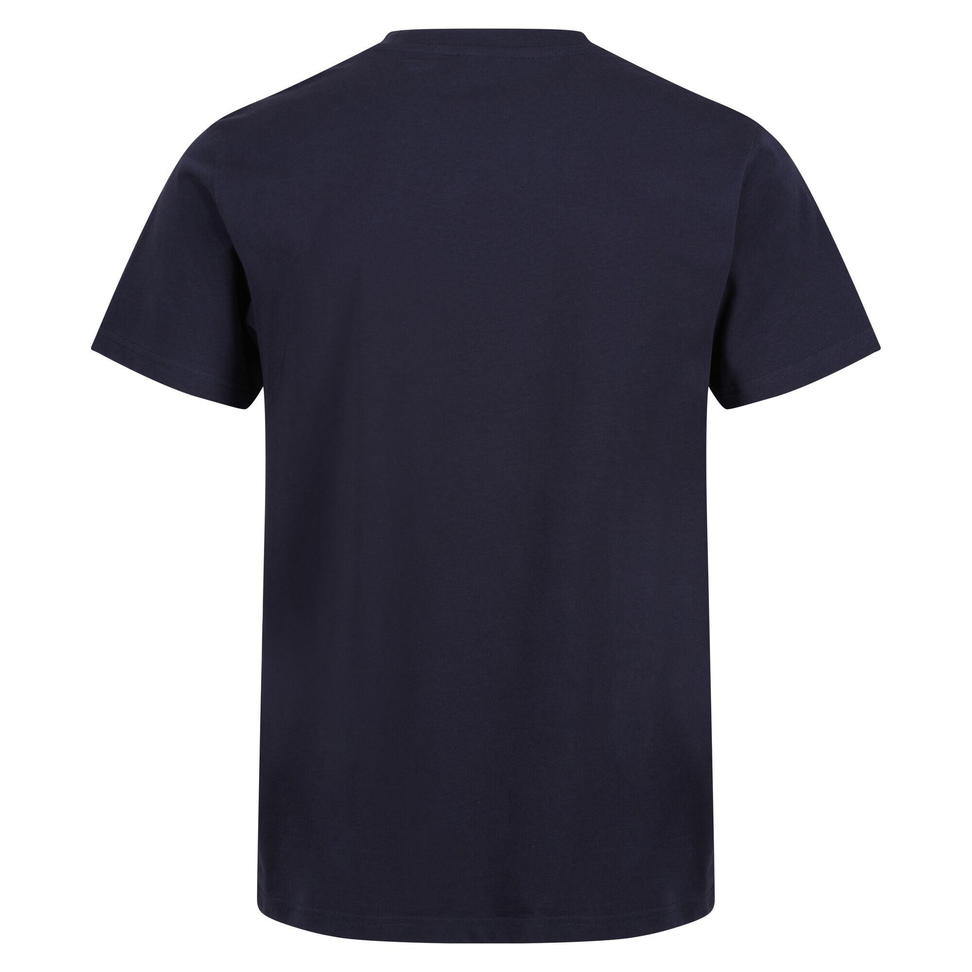 Mens Pro Cotton Soft Touch TShirt (Navy) 2/5