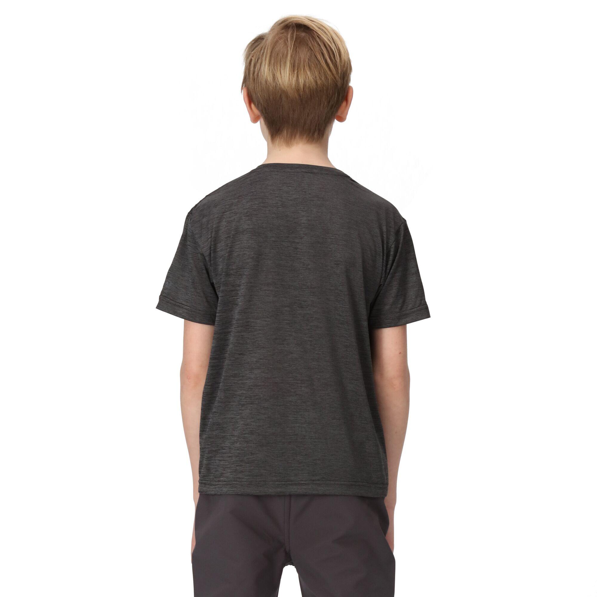 Tshirt FINDLEY per bambini (grigio foca)