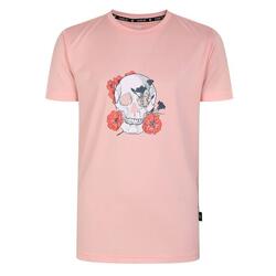 Camiseta Amuse Calavera para Niños/Niñas Albaricoque Rosa Colorete