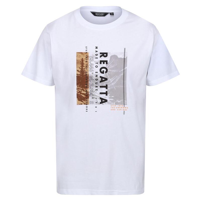 Tshirt CLINE Homme (Blanc)