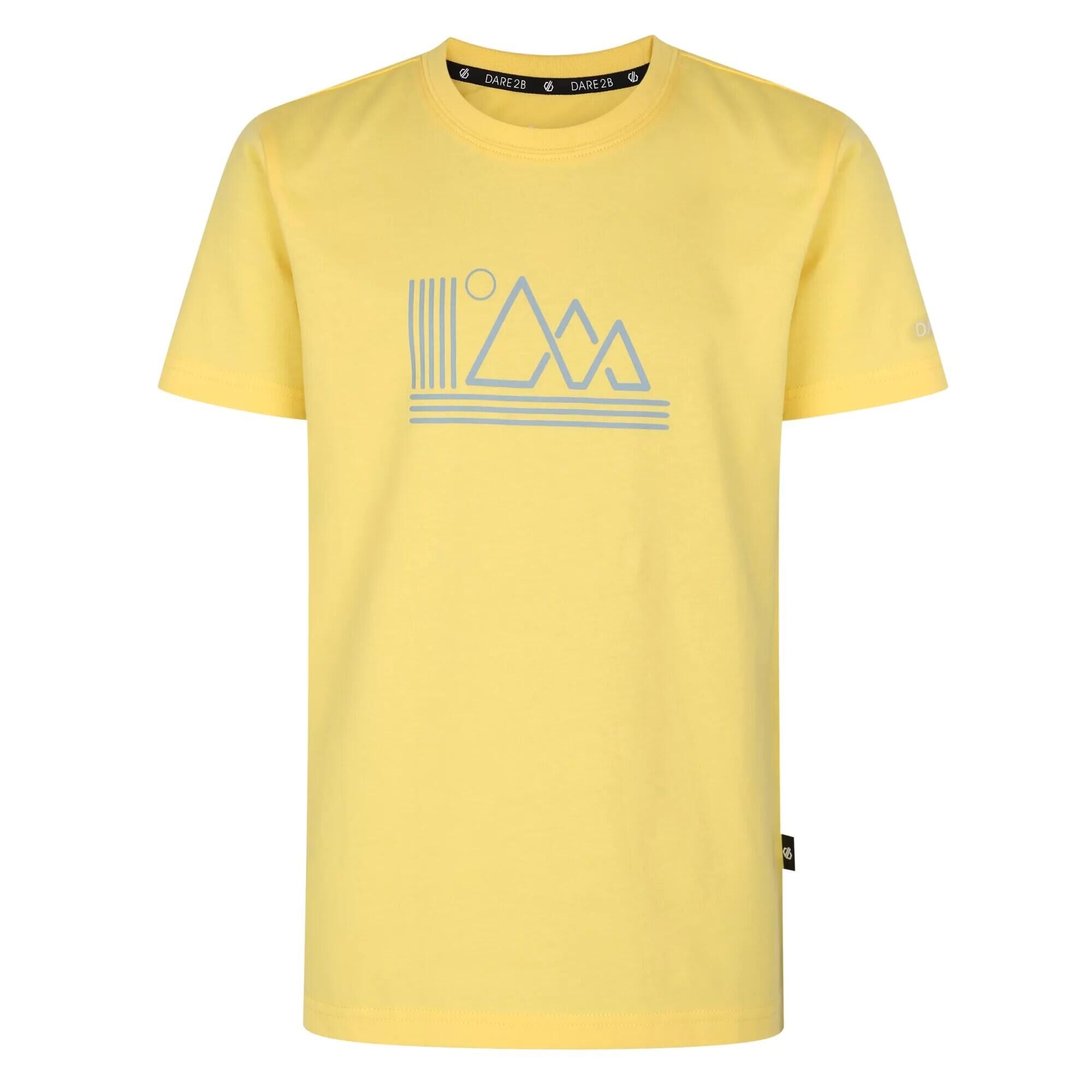 DARE 2B Childrens/Kids Trailblazer Printed TShirt (Electric Yellow)