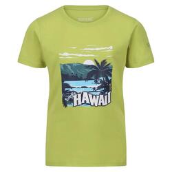 Kinderen/Kinderen Bosley VI Hawaii TShirt (Groene algen)