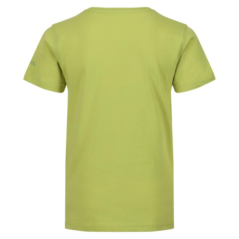 Camiseta Bosley VI Hawai para Niños/Niñas Algas Verdes