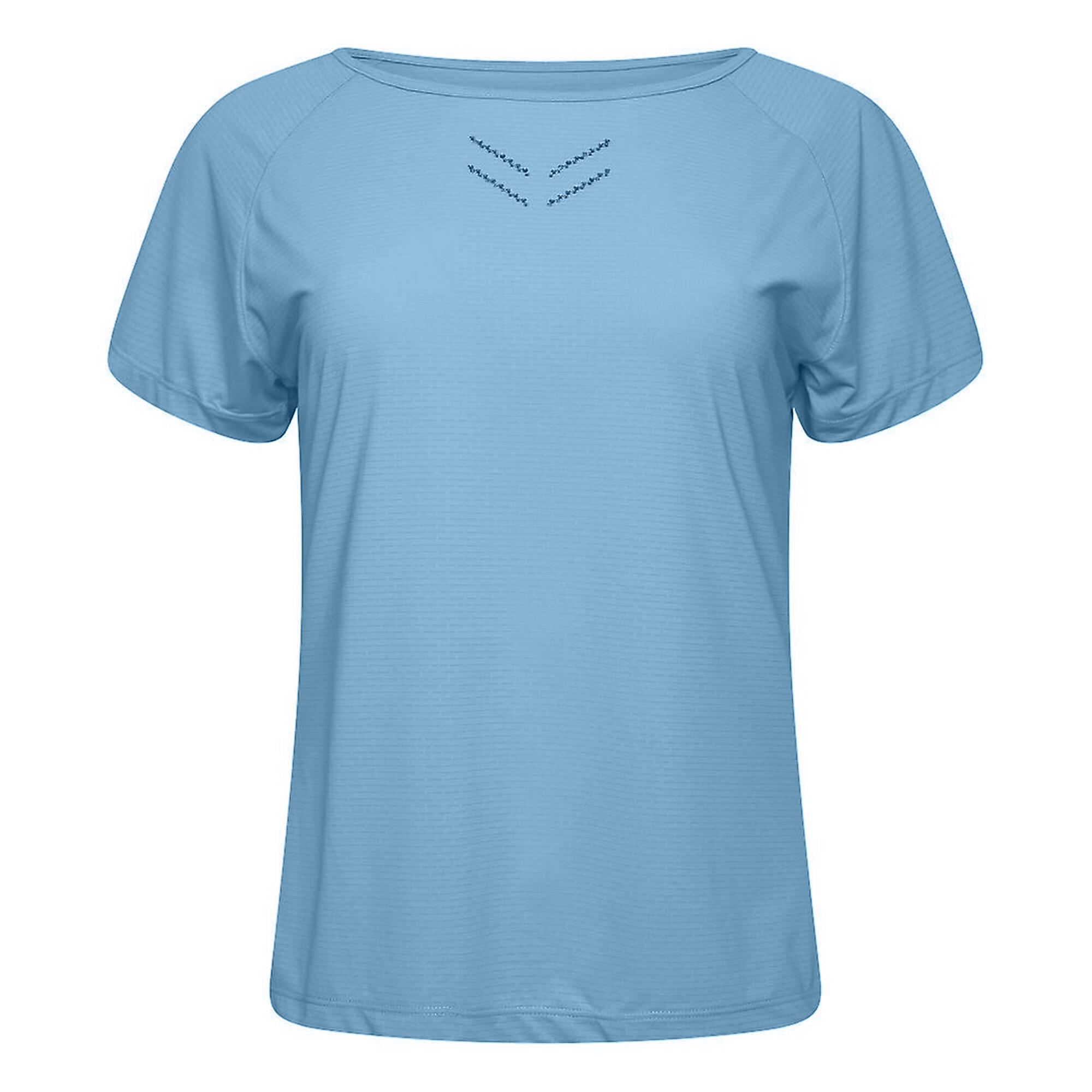 Women's CRYSTALLIZE T-shirt (Light denim)