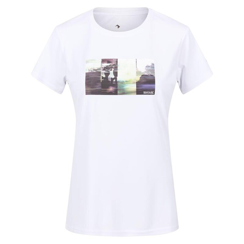 Dames Fingal VII Grafisch TShirt (Wit)