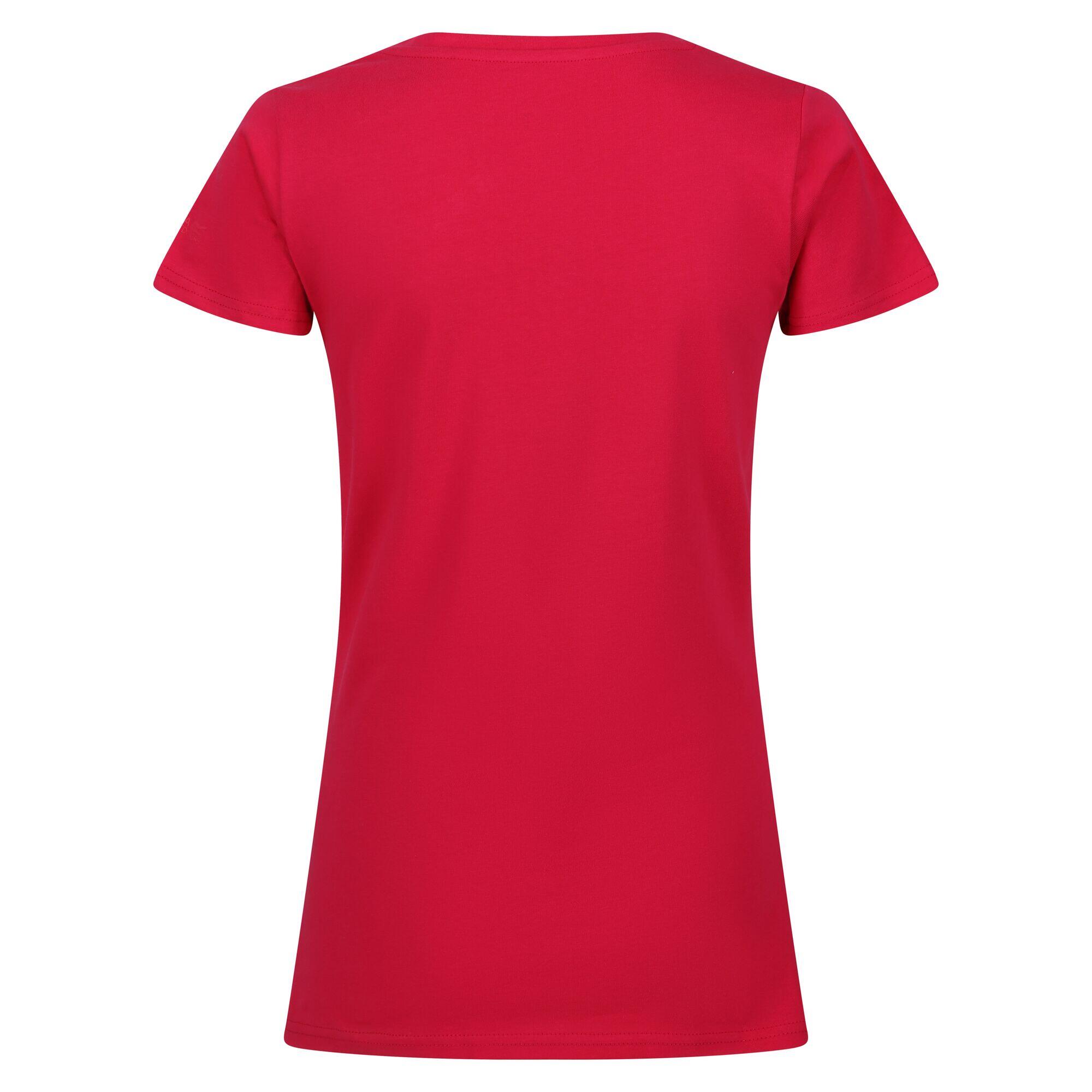 Women's BREEZED T-shirt (Fluorescent pink)