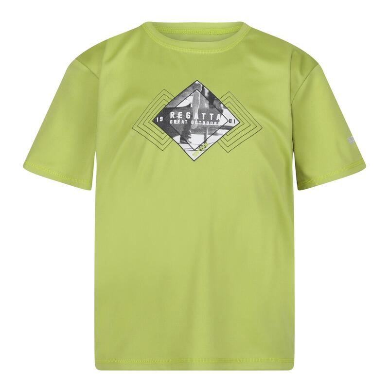 T-Shirt Estabelecido Alvarado VII Criança Algas verdes