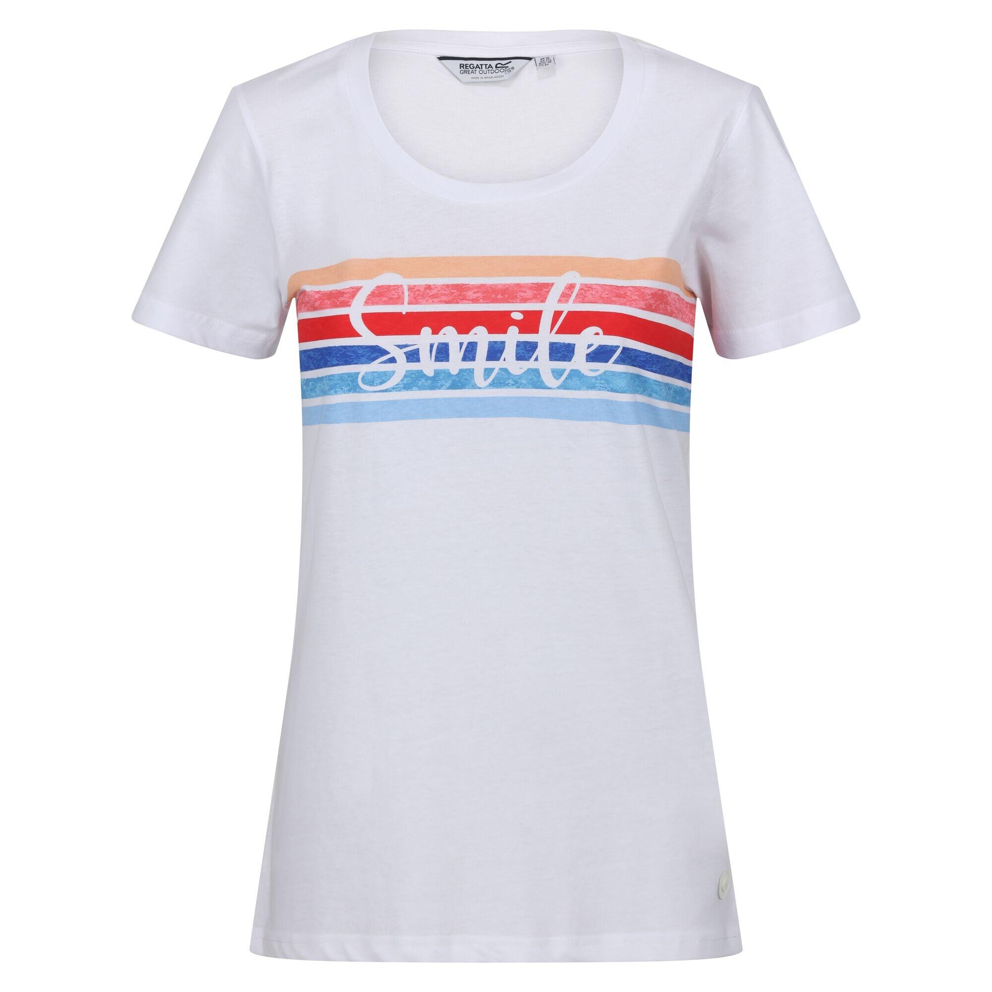 Womens/Ladies Filandra VII Smile TShirt (White) 1/5