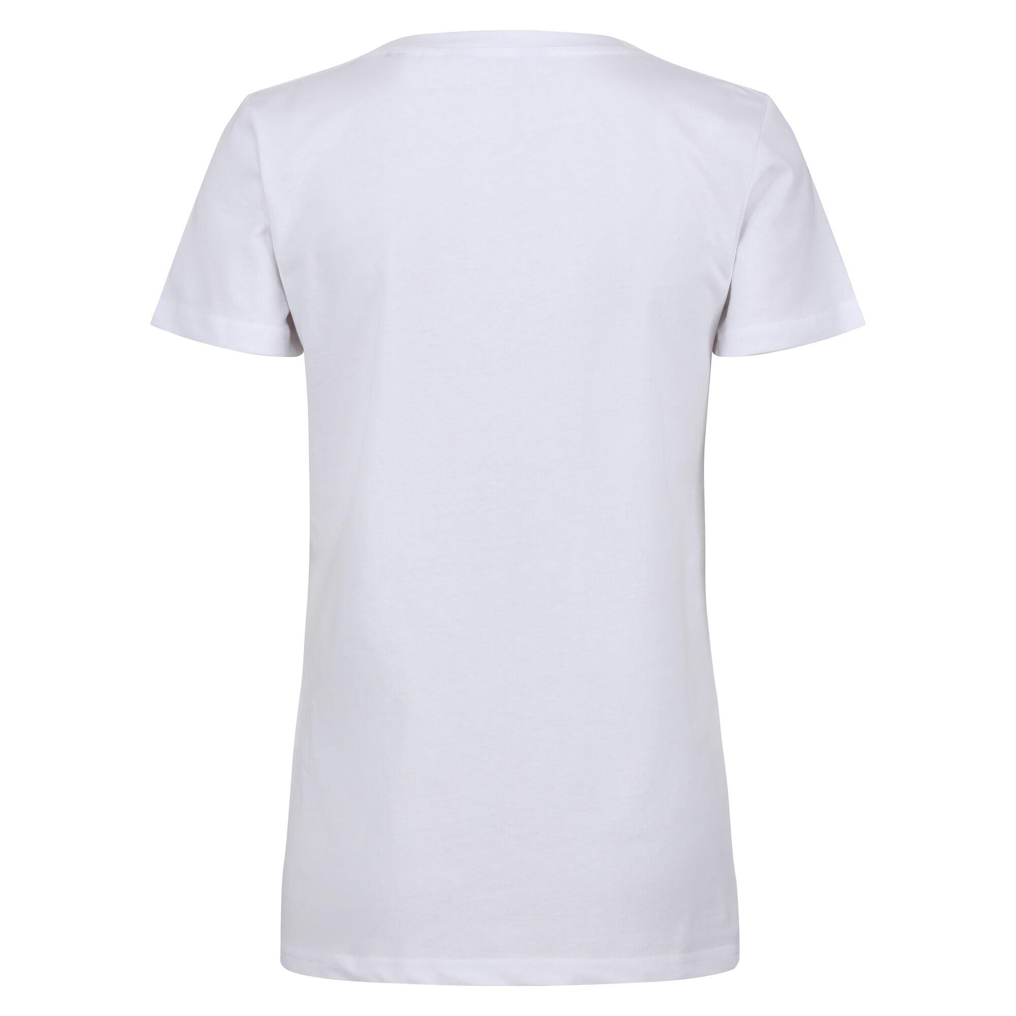 Womens/Ladies Filandra VII Smile TShirt (White) 2/5