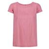 Camiseta Jaelynn Dobby de Algodón para Mujer Rosa Brezo