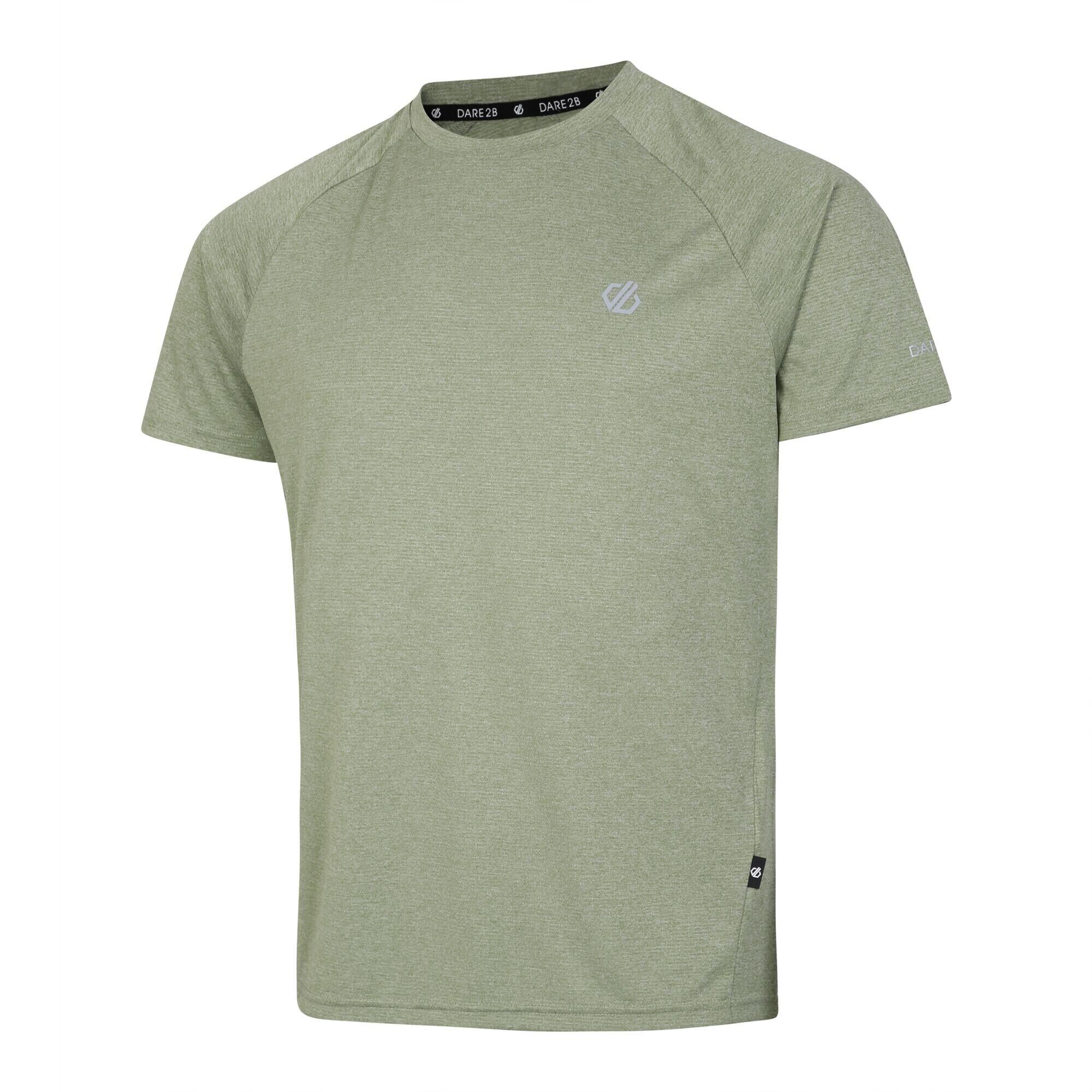 DARE 2B Mens Accelerate Marl TShirt (Oil Green)