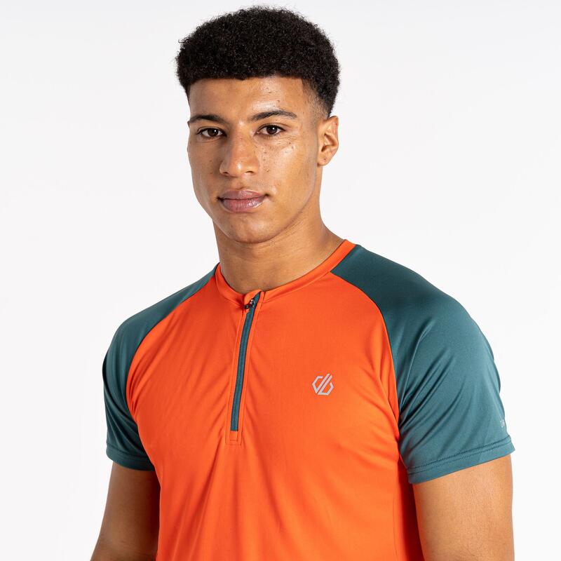 Maillot GALLANTRY Homme (Orange vif / Vert méditerranéen)