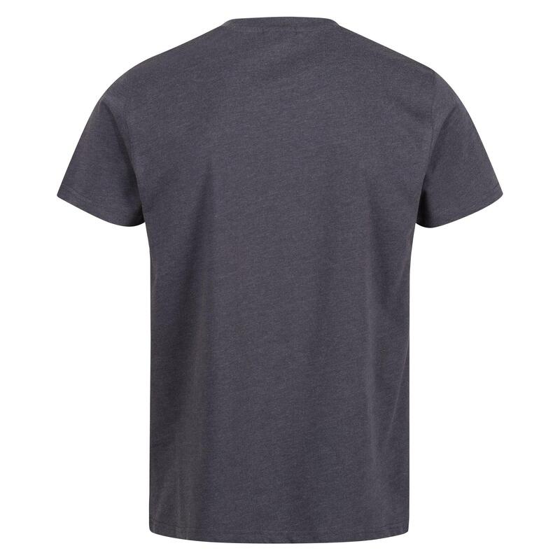 Camiseta Pro de Algodón para Hombre Gris Seal