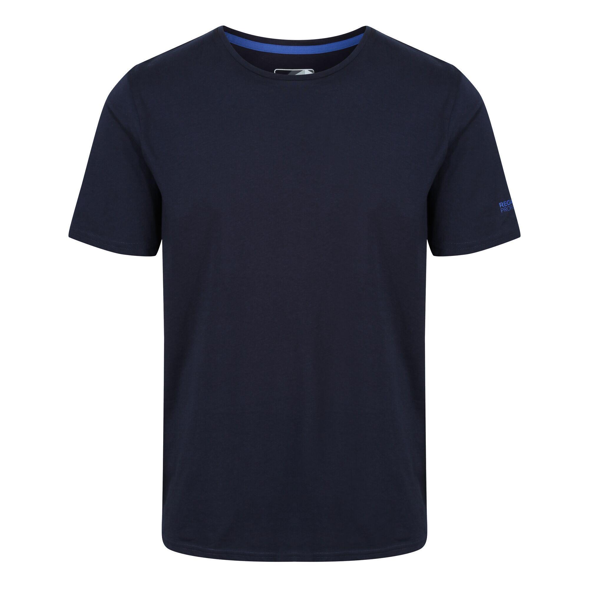 Mens Essentials TShirt (Pack of 5) (White/Navy/Blue/Black/Heather Grey) 4/5