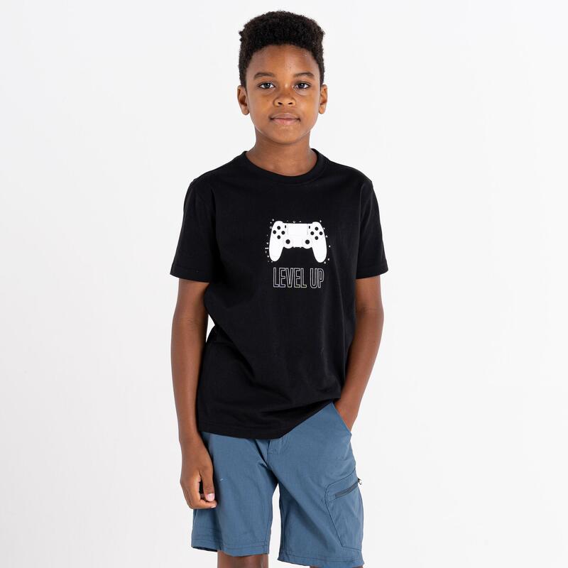 Camiseta Trailblazer Mando de Consola para Niños/Niñas Negro