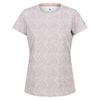 Camiseta Fingal Edition Estampado Ditsy para Mujer Rosa Dusky