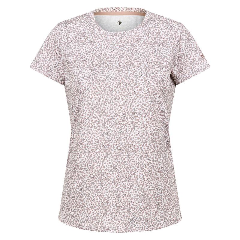 Camiseta Fingal Edition Estampado Ditsy para Mujer Rosa Dusky