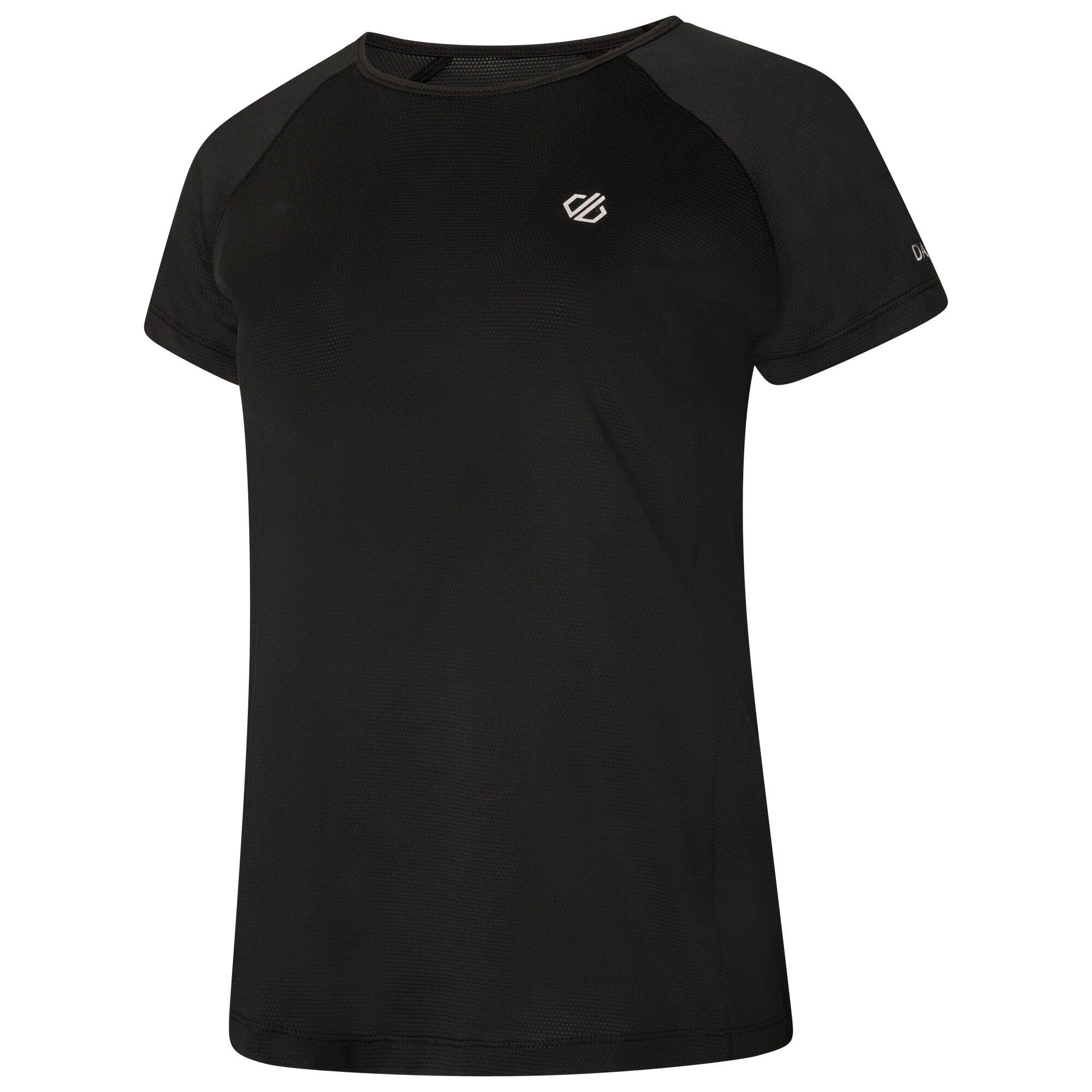 Womens/Ladies Corral TShirt (Black/Black) 2/5