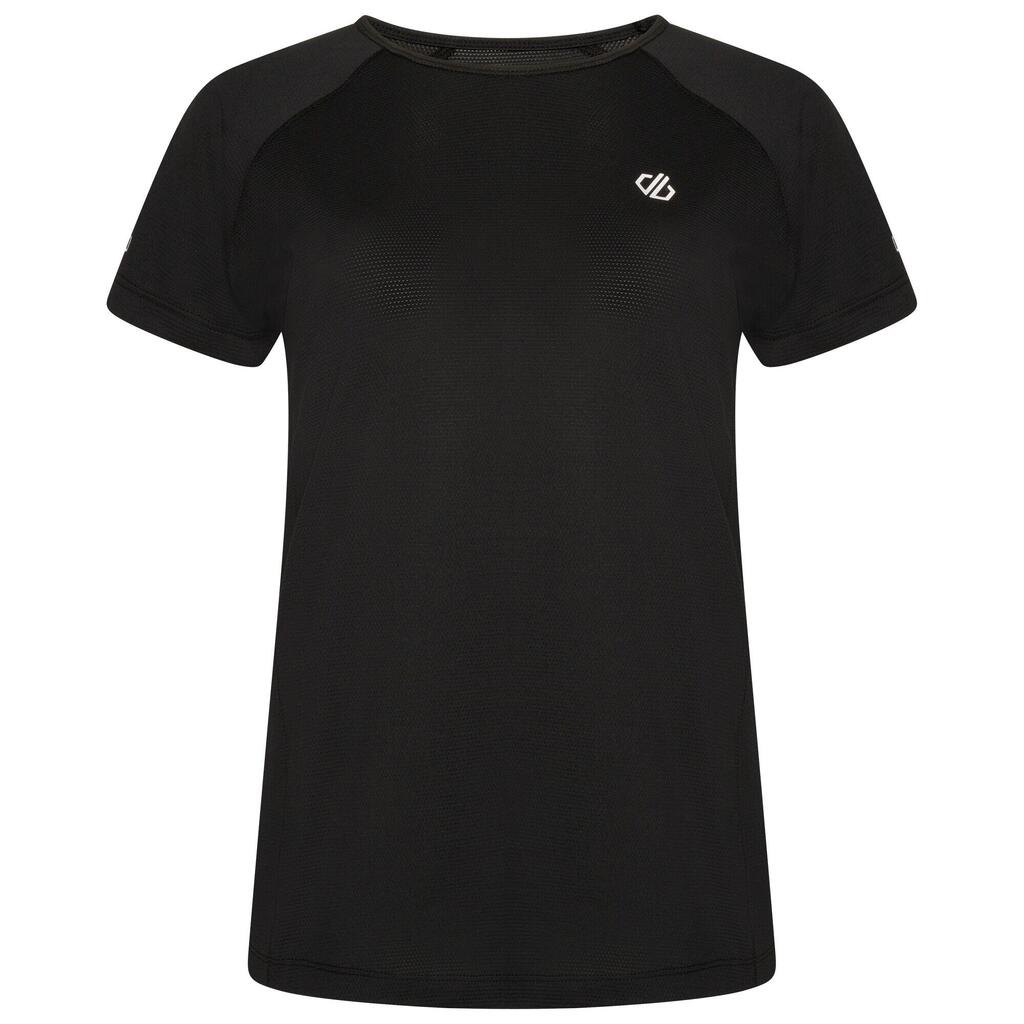Womens/Ladies Corral TShirt (Black/Black)