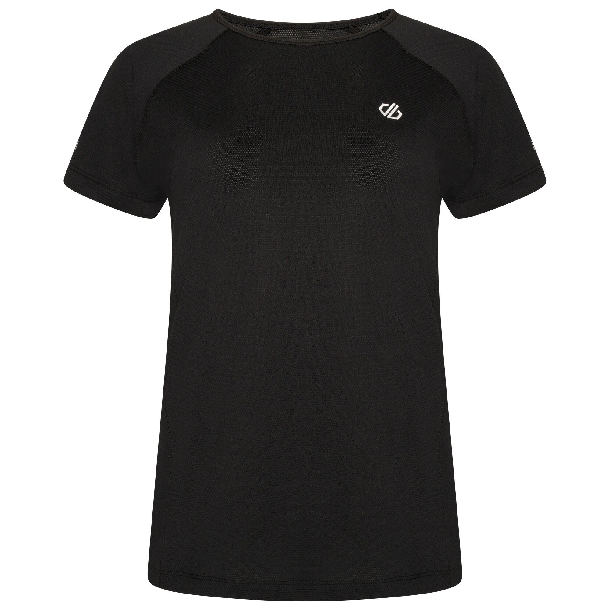 Dare 2b - Tshirt De Sport Corral Femme (noir/noir) - T-shirt Manches Courtes - Marron|noir|vert - 42 M/l - Decathlon