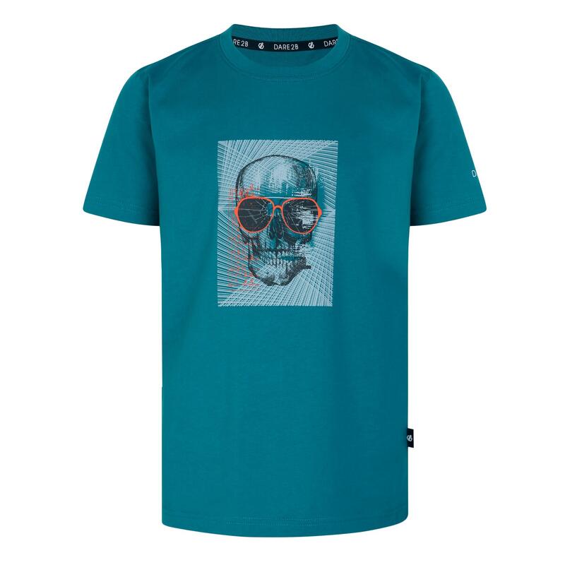 T-Shirt Crânio Trailblazer Criança Fortune Verde