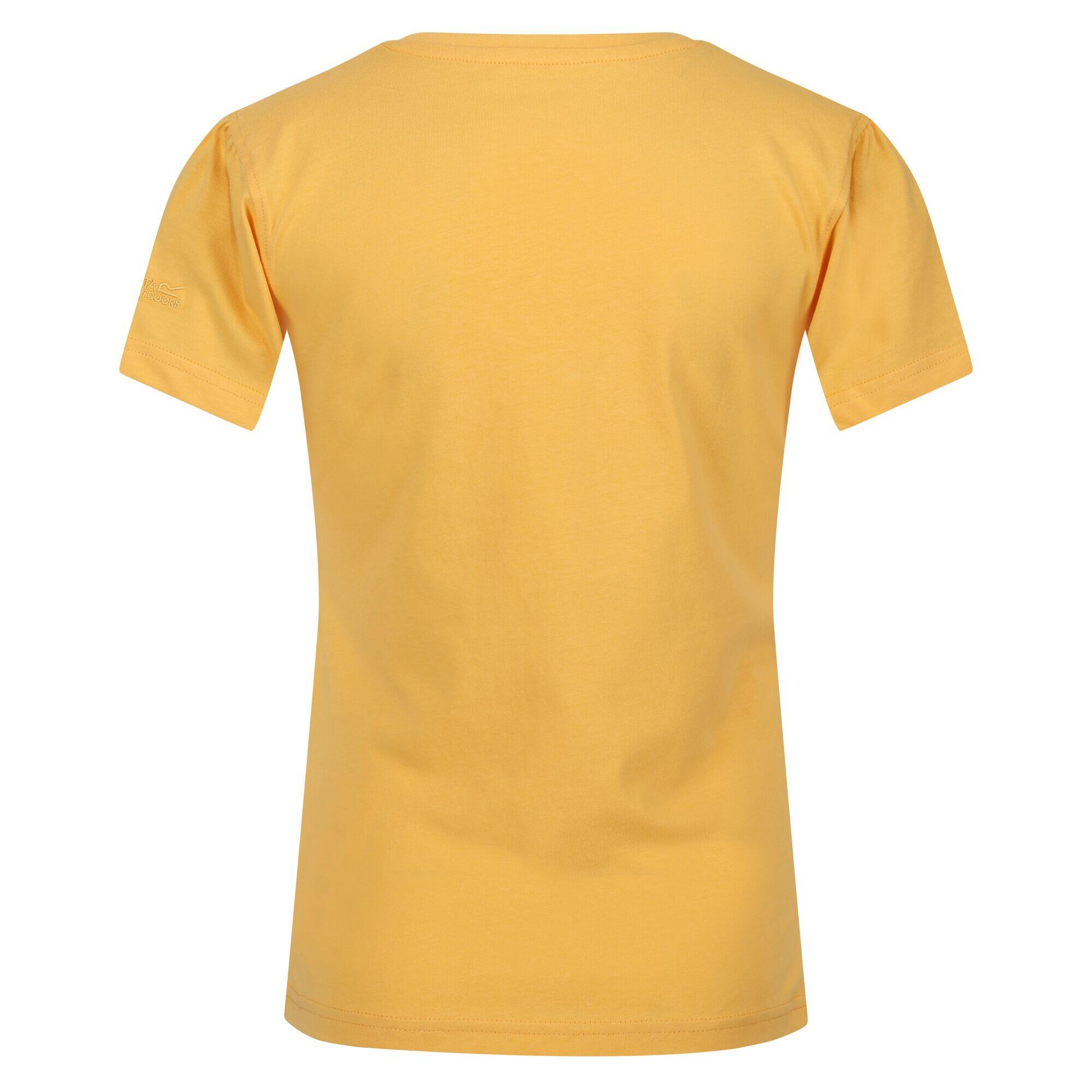 Childrens/Kids Bosley VI Sunset TShirt (Amber Yellow) 2/5