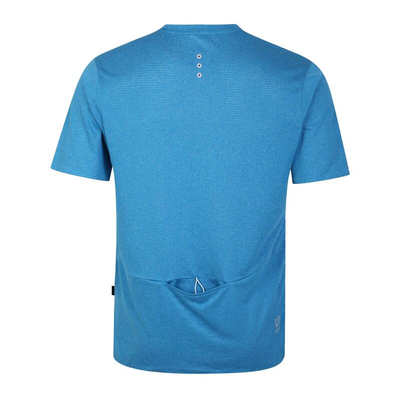 Camiseta Momentum Jaspeada para Hombre Paseo en Ola