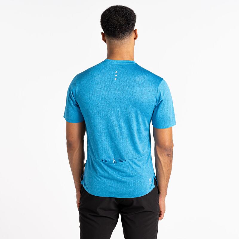 Camiseta Momentum Jaspeada para Hombre Paseo en Ola