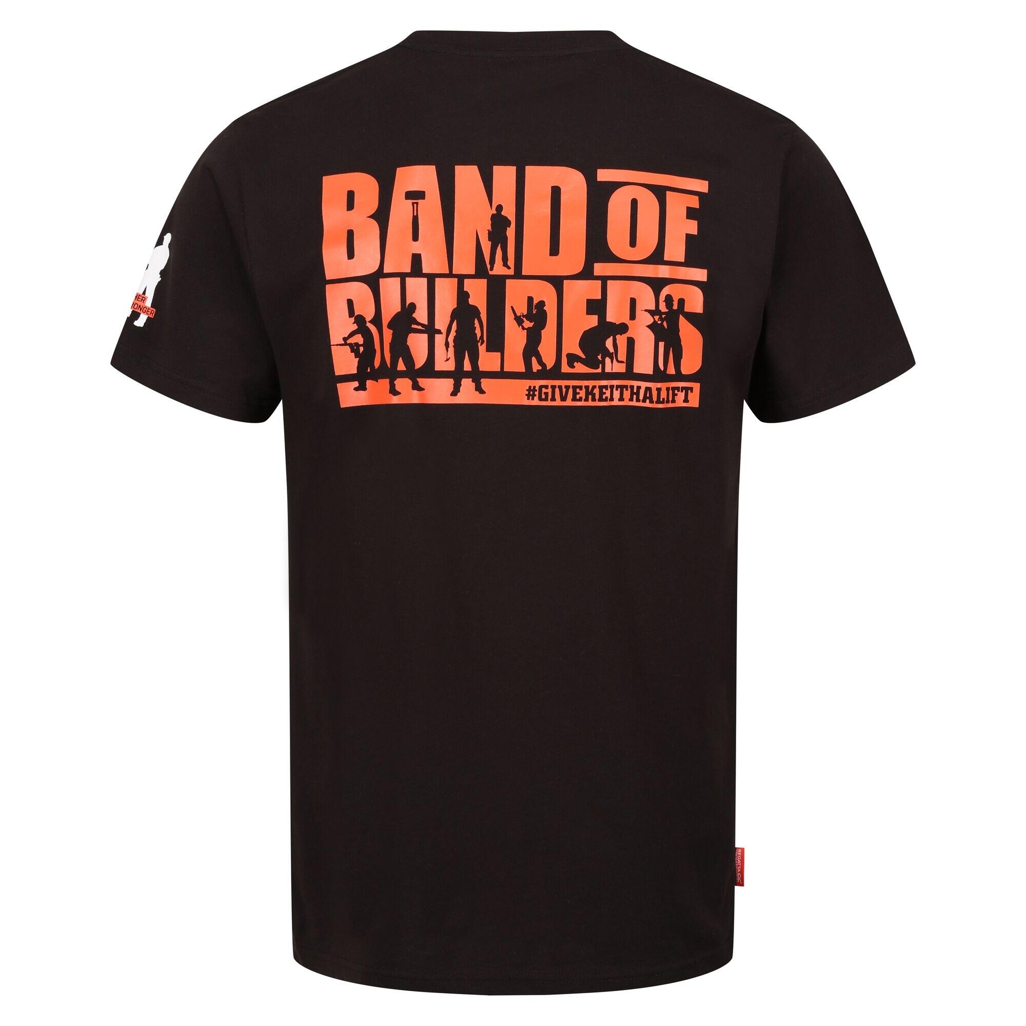 Uomo BAND OF BUILDERS Tshirt (nero)