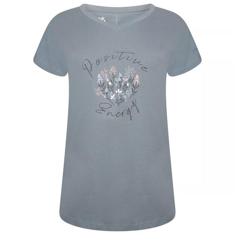 T-Shirt Floral Moments II Mulher Bluestone