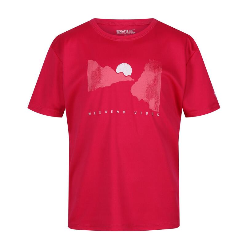 Kinderen/Kinderen Alvarado VII Zon TShirt (Roze drankje)