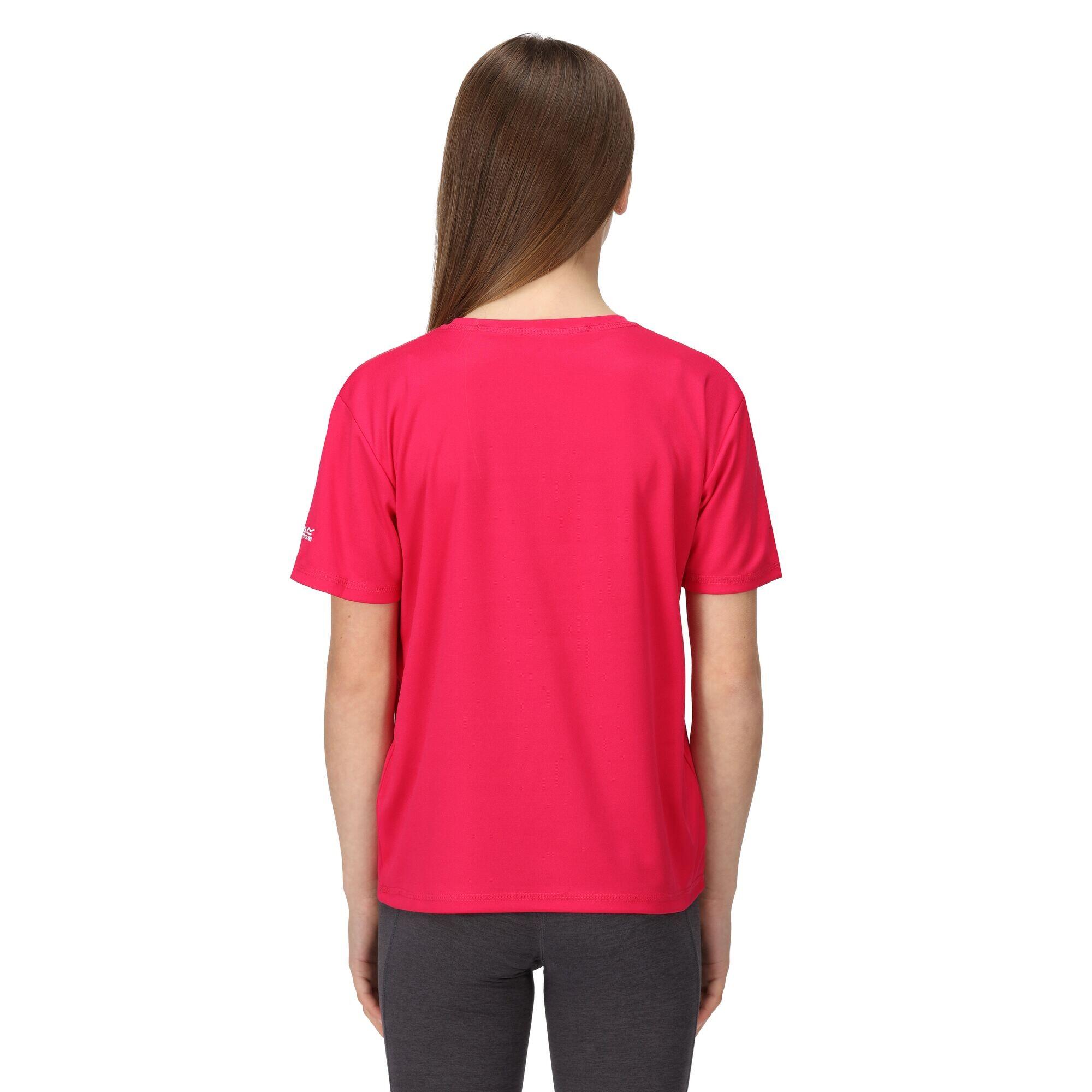 Childrens/Kids Alvarado VII Sun TShirt (Pink Potion) 4/5