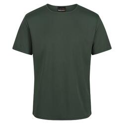Camiseta Pro Reflectante para Hombre Verde Oscuro