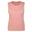 Mulheres/Ladias Meditar Marl Crop Top Damasco Blush