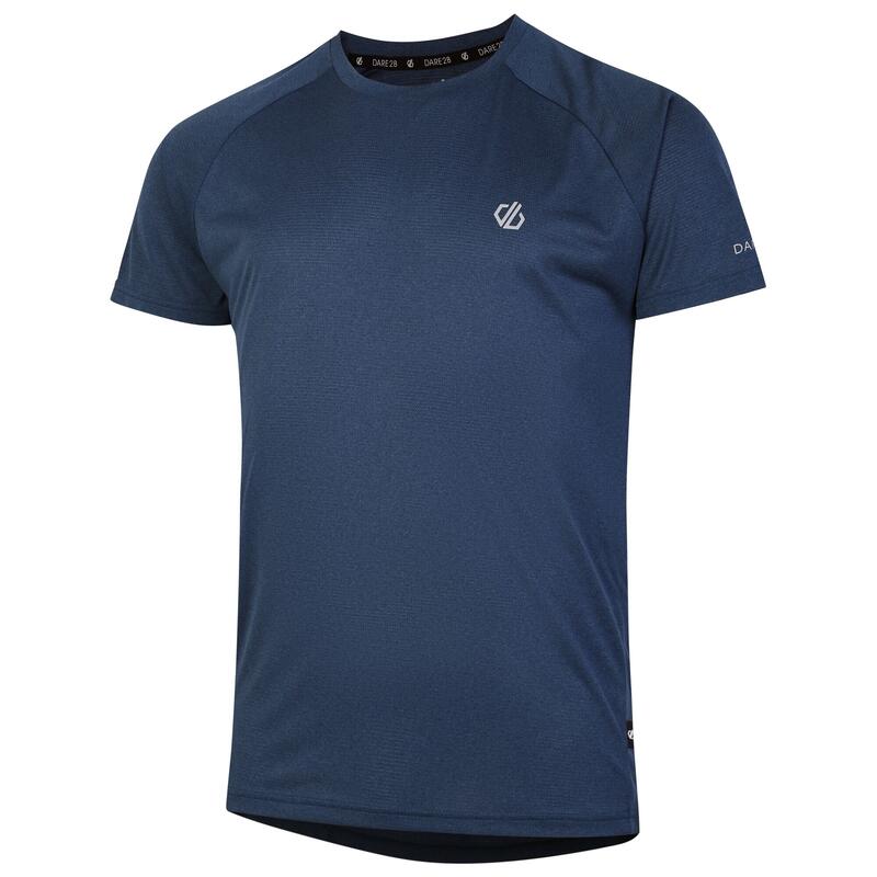 Heren Accelerate Marl TShirt (Maanlicht Denim)