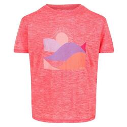 Kinder/Kids Alvarado VI Marl TShirt (Neon Peach)