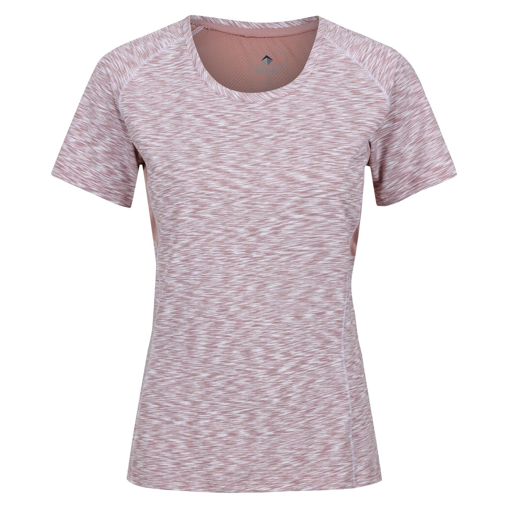 REGATTA Womens/Ladies Laxley TShirt (Dusky Rose)