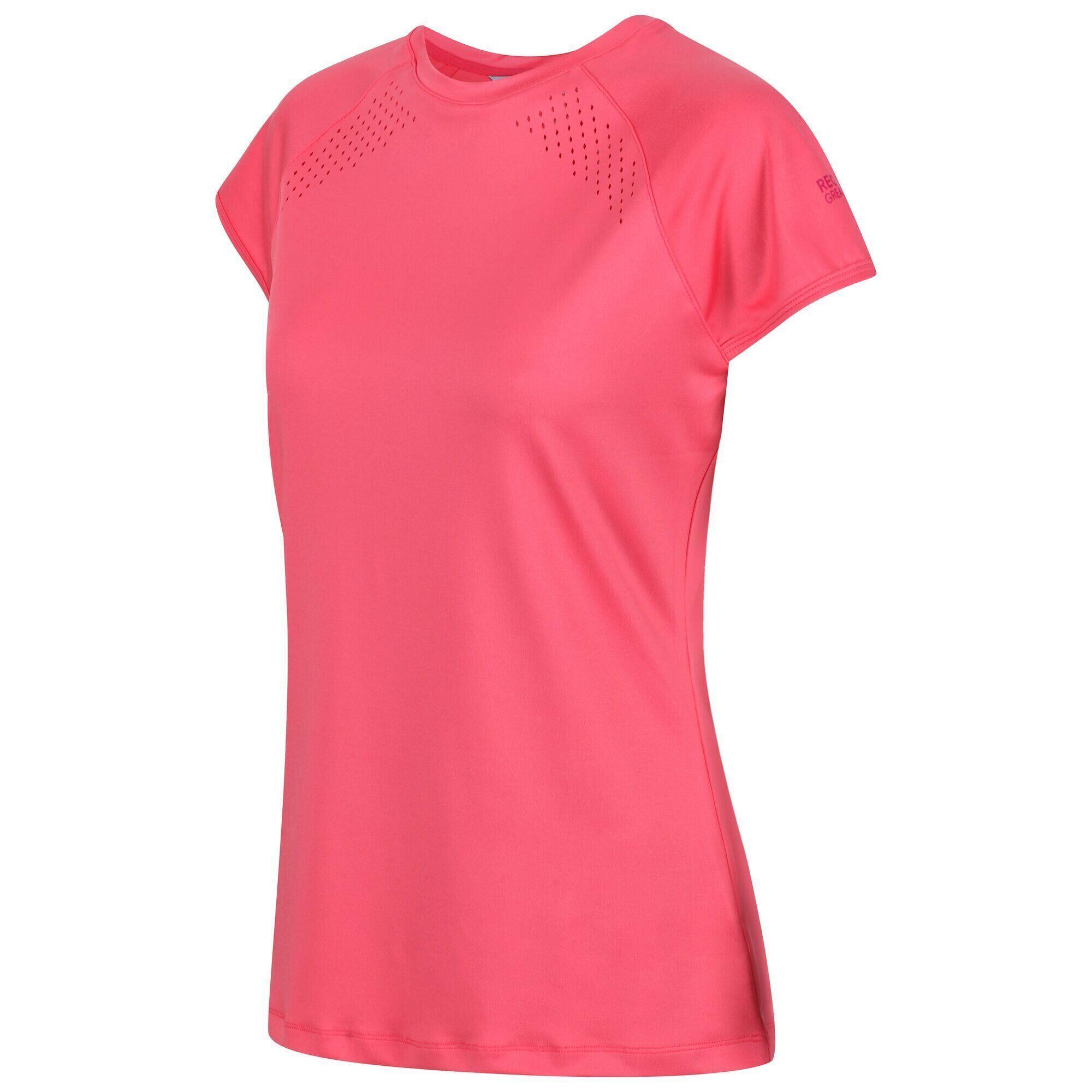 Womens/Ladies Luaza TShirt (Tropical Pink) 4/5
