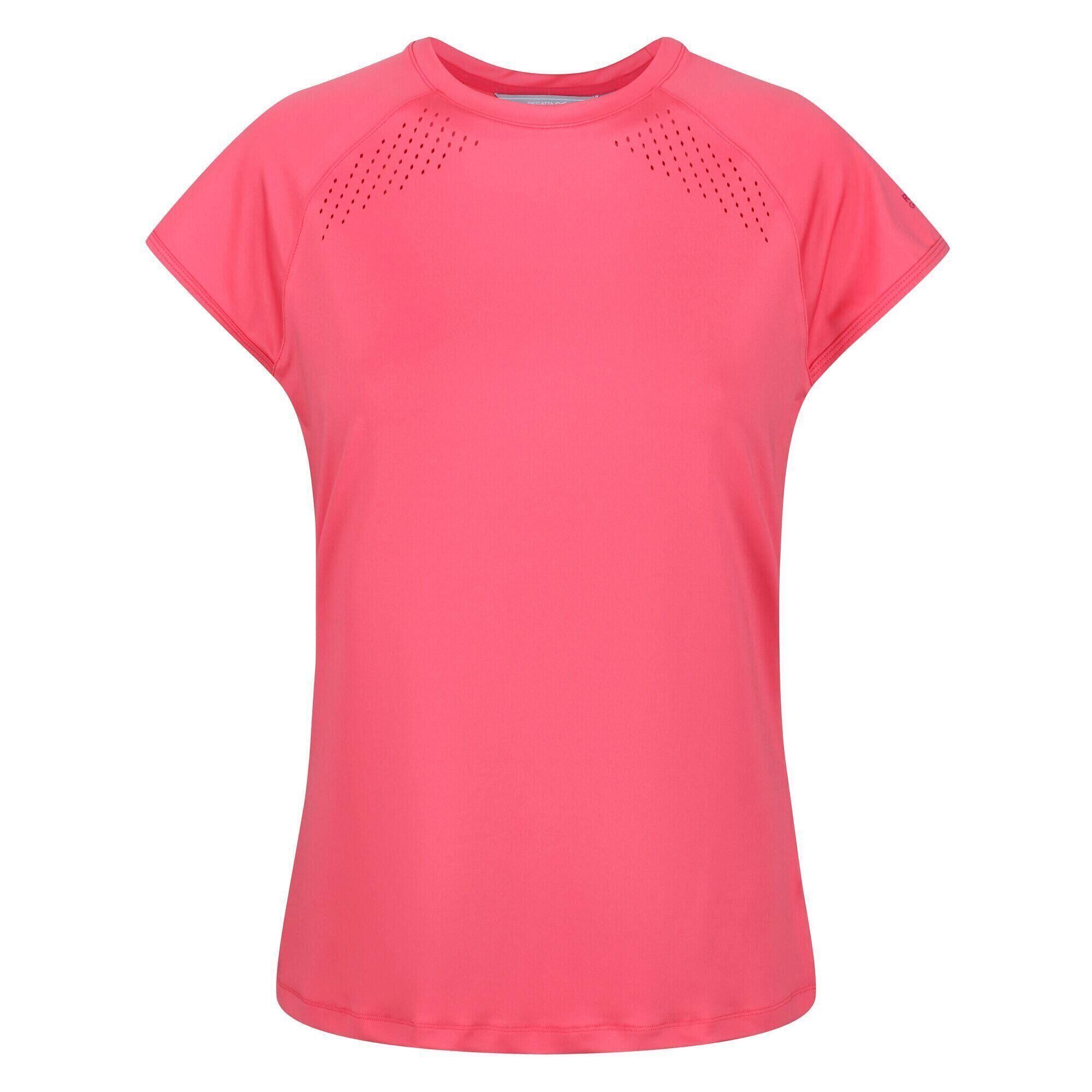 REGATTA Womens/Ladies Luaza TShirt (Tropical Pink)