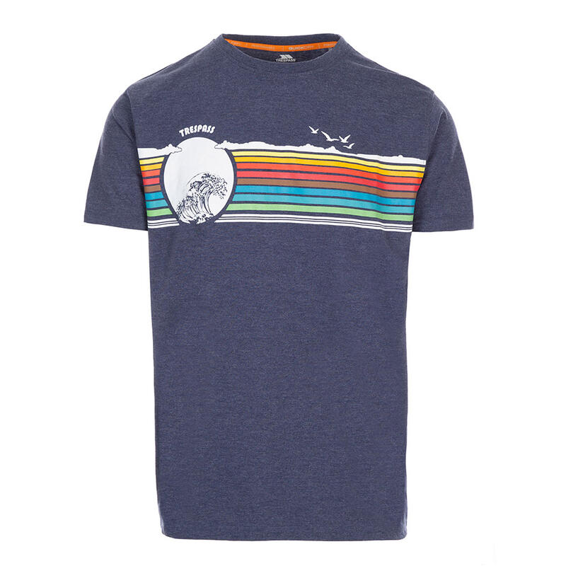 Heren Lakehouse Tshirt (Marine Marl)