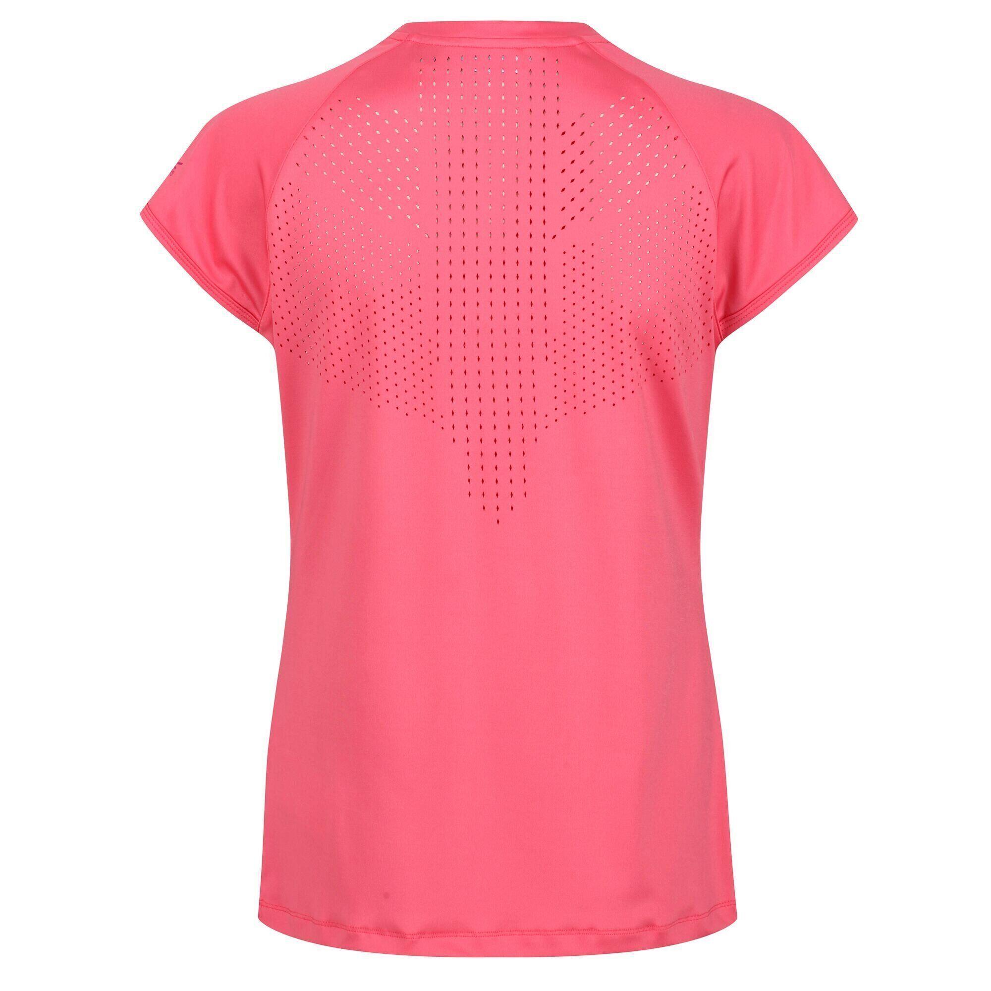 Tshirt LUAZA Femme (Rose Vif) 2/5